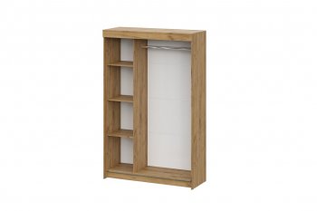 Шкаф-купе ШКП-7 1300 мм ясень анкор (СВ) в Верхнем Тагиле - verhnij-tagil.mebel-e96.ru