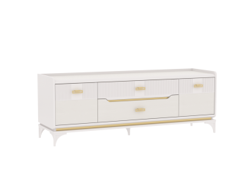Тумба ТВ Сиде, Белый (СБК) в Верхнем Тагиле - verhnij-tagil.mebel-e96.ru
