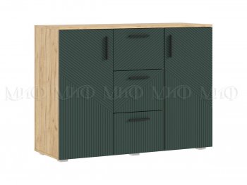 Комод Сильвия, крафт/грин (Миф) в Верхнем Тагиле - verhnij-tagil.mebel-e96.ru