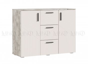 Комод Сильвия, дуб юкон/кашемир (Миф) в Верхнем Тагиле - verhnij-tagil.mebel-e96.ru