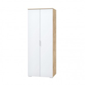 Шкаф для одежды 2х дверный 800 мм Сканди белый (МЛК) в Верхнем Тагиле - verhnij-tagil.mebel-e96.ru