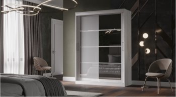 Шкаф-купе 1600 мм Соната Анкор светлый (Лин) в Верхнем Тагиле - verhnij-tagil.mebel-e96.ru