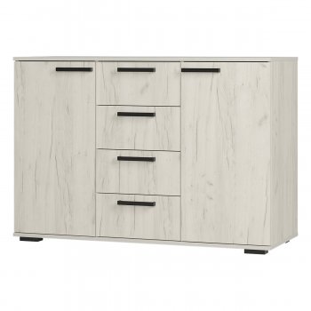 Комод Стандарт №2 NEW крафт белый  (БТС) в Верхнем Тагиле - verhnij-tagil.mebel-e96.ru