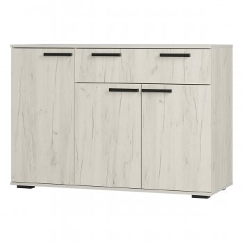 Комод Стандарт 4 NEW крафт белый (БТС) в Верхнем Тагиле - verhnij-tagil.mebel-e96.ru