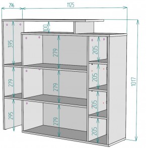 Стеллаж S36 (ДВ) в Верхнем Тагиле - verhnij-tagil.mebel-e96.ru