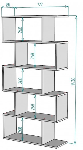 Стеллаж S58 (ДСС) в Верхнем Тагиле - verhnij-tagil.mebel-e96.ru