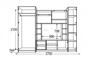 Стенка Александра 10 в Верхнем Тагиле - verhnij-tagil.mebel-e96.ru