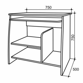 Стол компьютерный Кроха в Верхнем Тагиле - verhnij-tagil.mebel-e96.ru