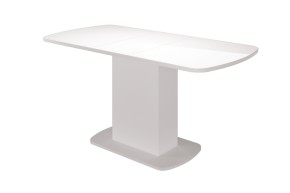 Стол обеденный Соренто 2 раздвижной (Белый) в Верхнем Тагиле - verhnij-tagil.mebel-e96.ru