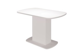 Стол обеденный Соренто 2 раздвижной (Белый) в Верхнем Тагиле - verhnij-tagil.mebel-e96.ru