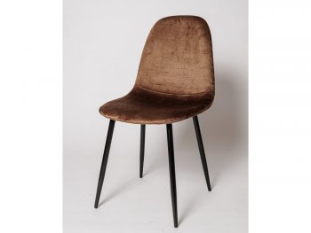 Стул DC 5541 велюр коричневый (ЦМ) в Верхнем Тагиле - verhnij-tagil.mebel-e96.ru