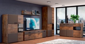 Тумба 3 двери 1500 РИО Смоки Soft touch/Таксус (БМ) в Верхнем Тагиле - verhnij-tagil.mebel-e96.ru
