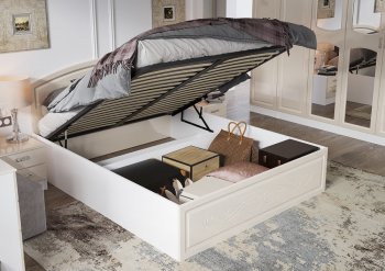 Кровать с подъемным механизмом Венеция КРПМ (ИЦ) в Верхнем Тагиле - verhnij-tagil.mebel-e96.ru | фото
