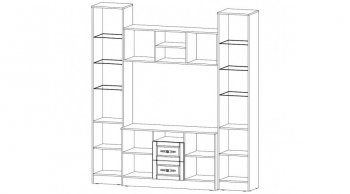 Стенка Виктория ЦС (Лин) в Верхнем Тагиле - verhnij-tagil.mebel-e96.ru