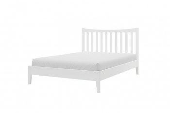 Кровать из массива Виола белый античный (БМ) в Верхнем Тагиле - verhnij-tagil.mebel-e96.ru