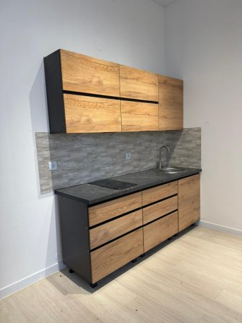 Кухонный гарнитур Лофт 2000 мм (БТС) в Верхнем Тагиле - verhnij-tagil.mebel-e96.ru