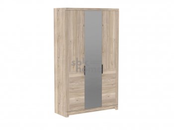 Шкаф 1400 мм Юта 3-х дверный с зеркалом (СБК) в Верхнем Тагиле - verhnij-tagil.mebel-e96.ru